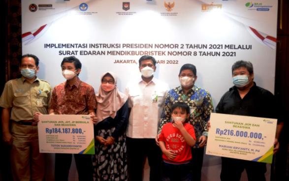 Kemendikbud Ristek Dorong Seluruh Ekosistem Pendidikan Dilindungi BPJAMSOSTEK 