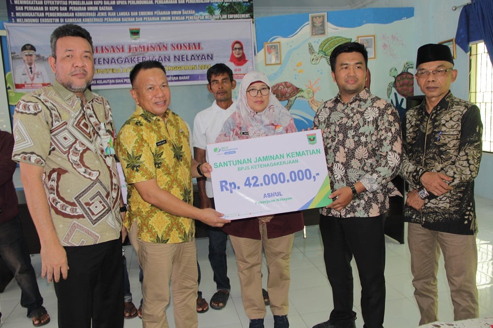 BPJS Ketenagakerjaan Selamatkan Keluarga Nelayan di Pariaman Sumbar dari Kemiskinan 
